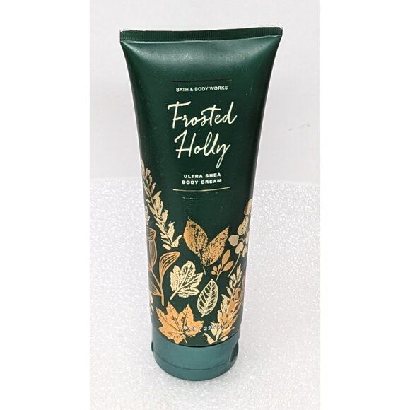 Bath & Body Works Frosted Holly Ultra Shea Body Cream 8 Oz - Picture 1 of 1